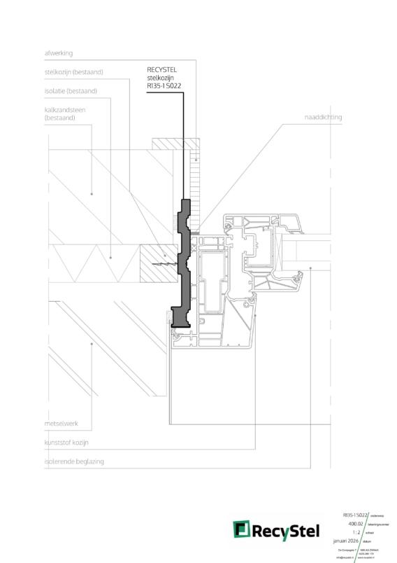 RecyStel - R135-1-technische tekening -2